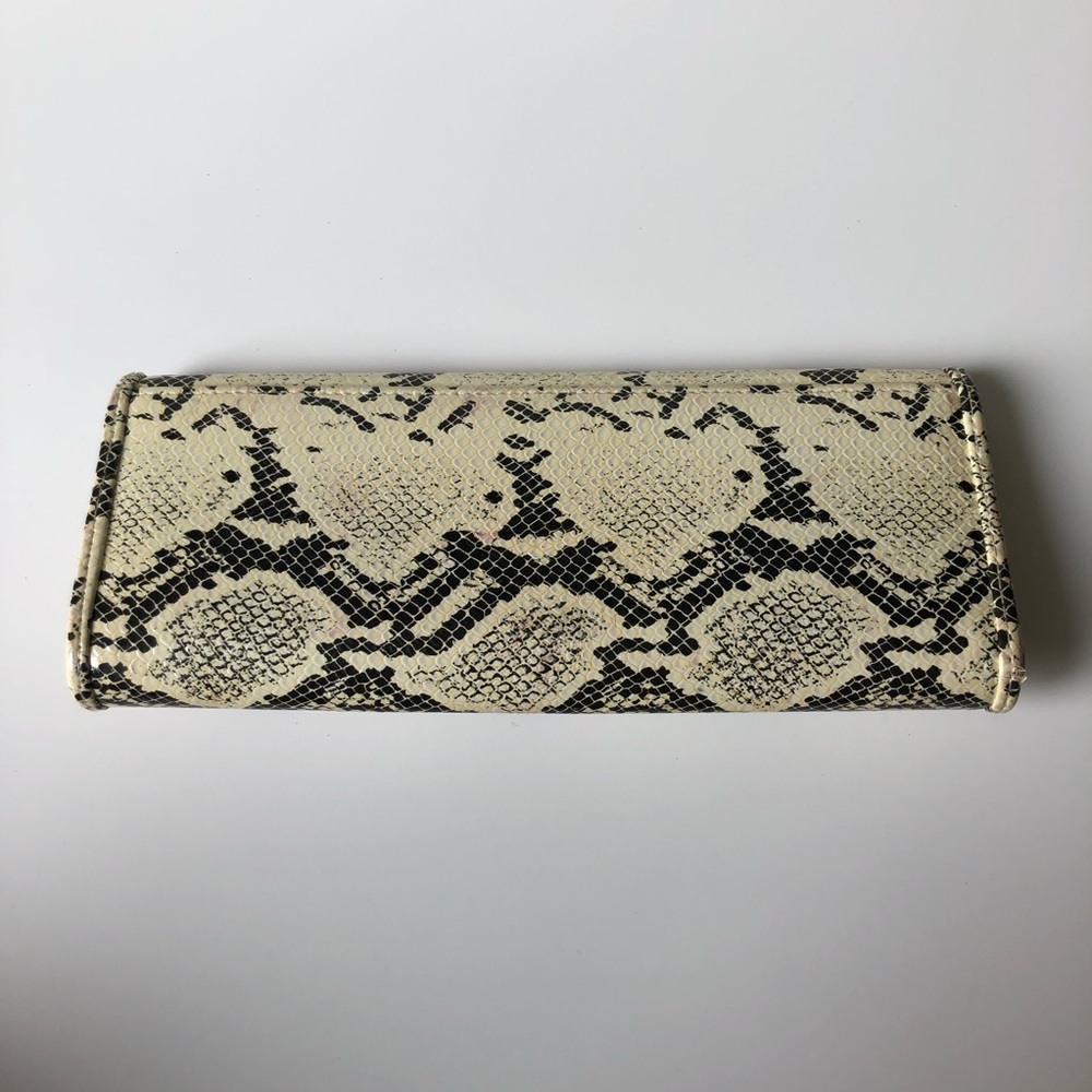 Aldo Python Clutch With Chain Shoulder Strap - image 4